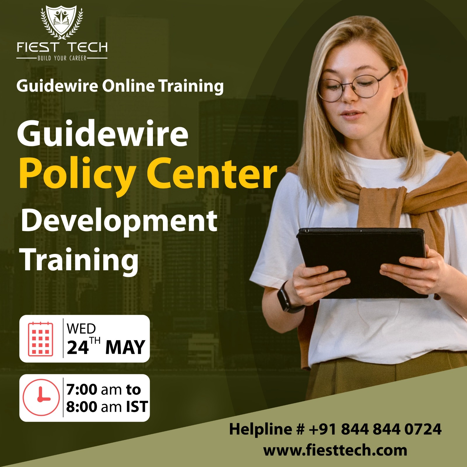 Guidewire Policy Center Development Training by Fiest Tech