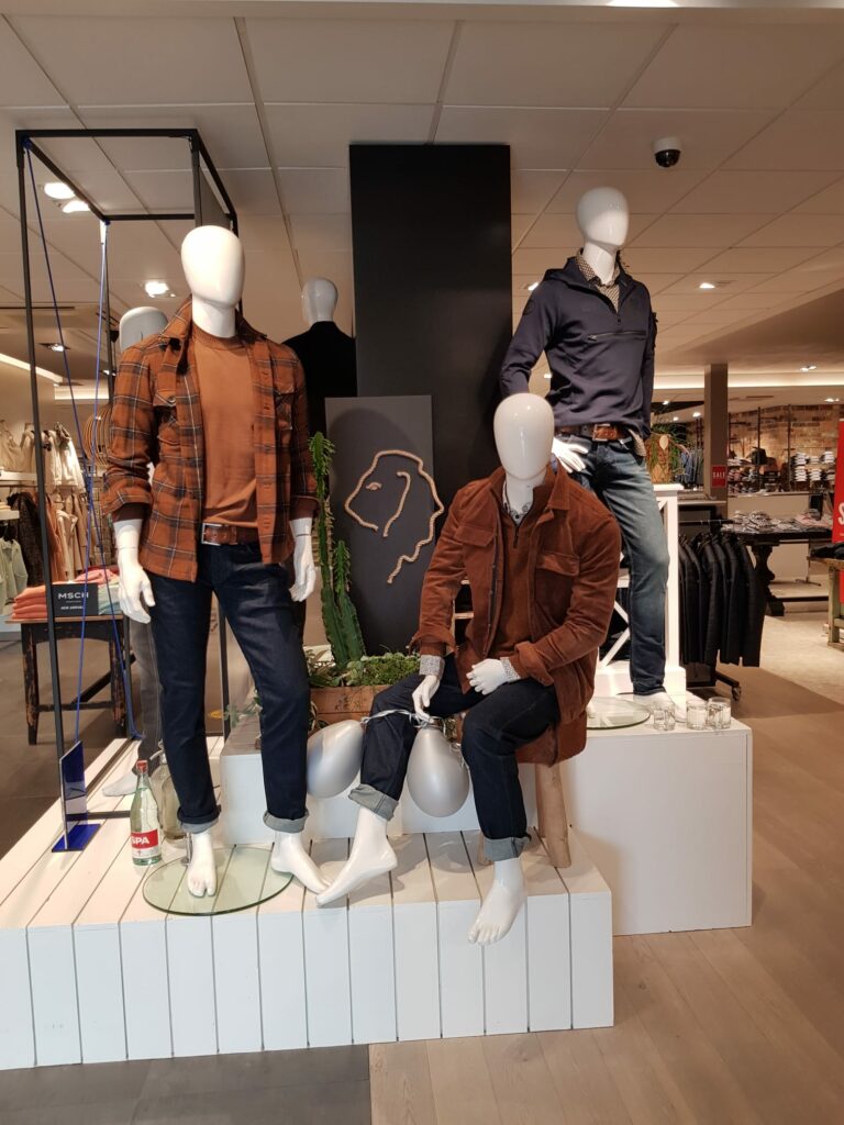 Winkeldecoratie van Tilburg in samenwerking met FieZie