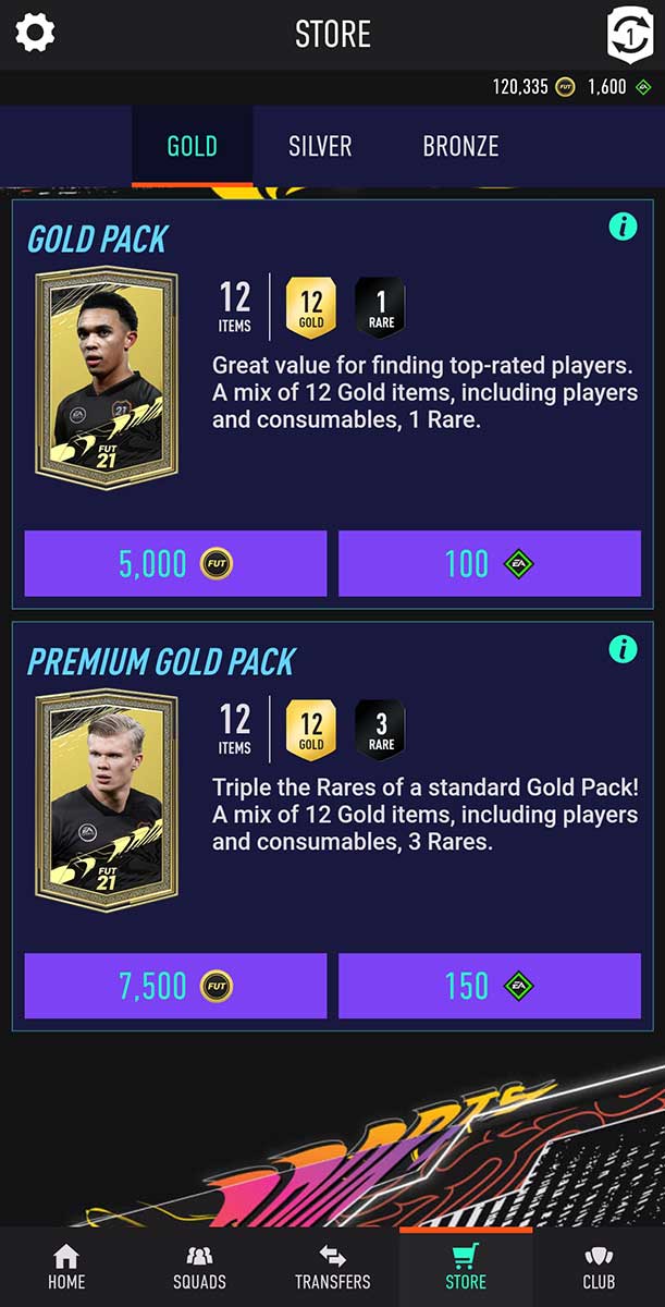 FUT Web App and FIFA Companion App FIFA 23 EA.