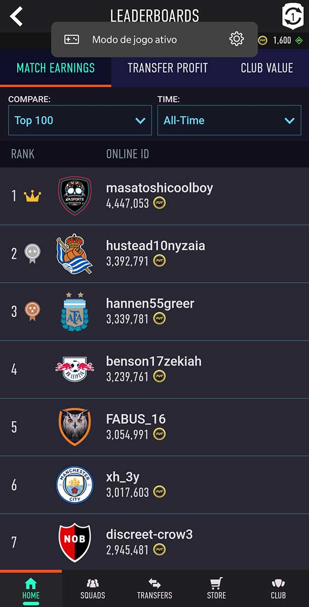 Solved: Fut 22 companion app Answer HQ Electronic Arts