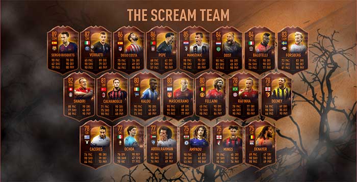 FIFA 19 Halloween Guide Release Date, Rules, Ultimate Scream Cards
