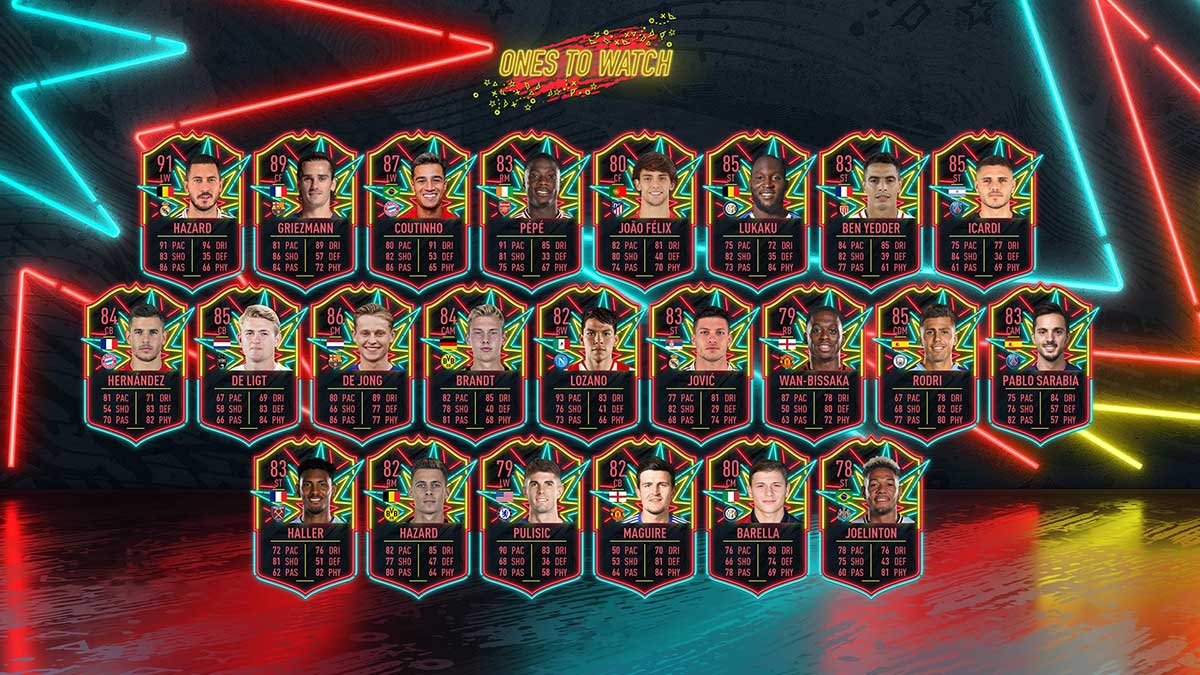 Future Stars Fifa 20 Card Design