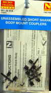 Micro-Trains N Scale Conversion Couplers | N Scale Model Trains | Fifer