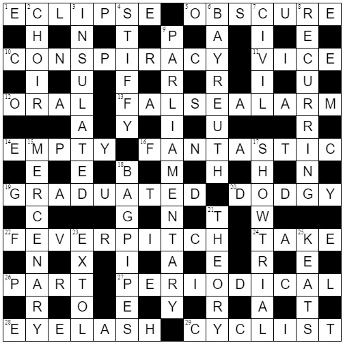 Cyclops 714 Parliamentary Conspiracy Fifteensquared