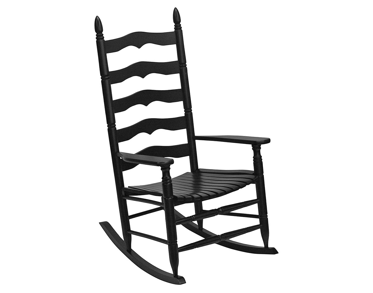 Para Wood Ladder Back Adult Rocker