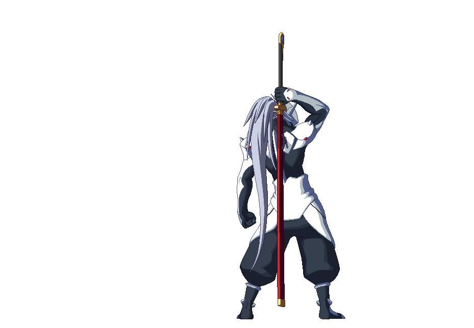 Hakumen (BlazBlue) GIF Animations