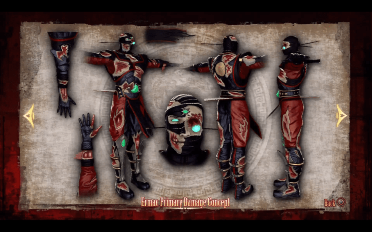 Mortal Kombat 9 Ermac Fatalities