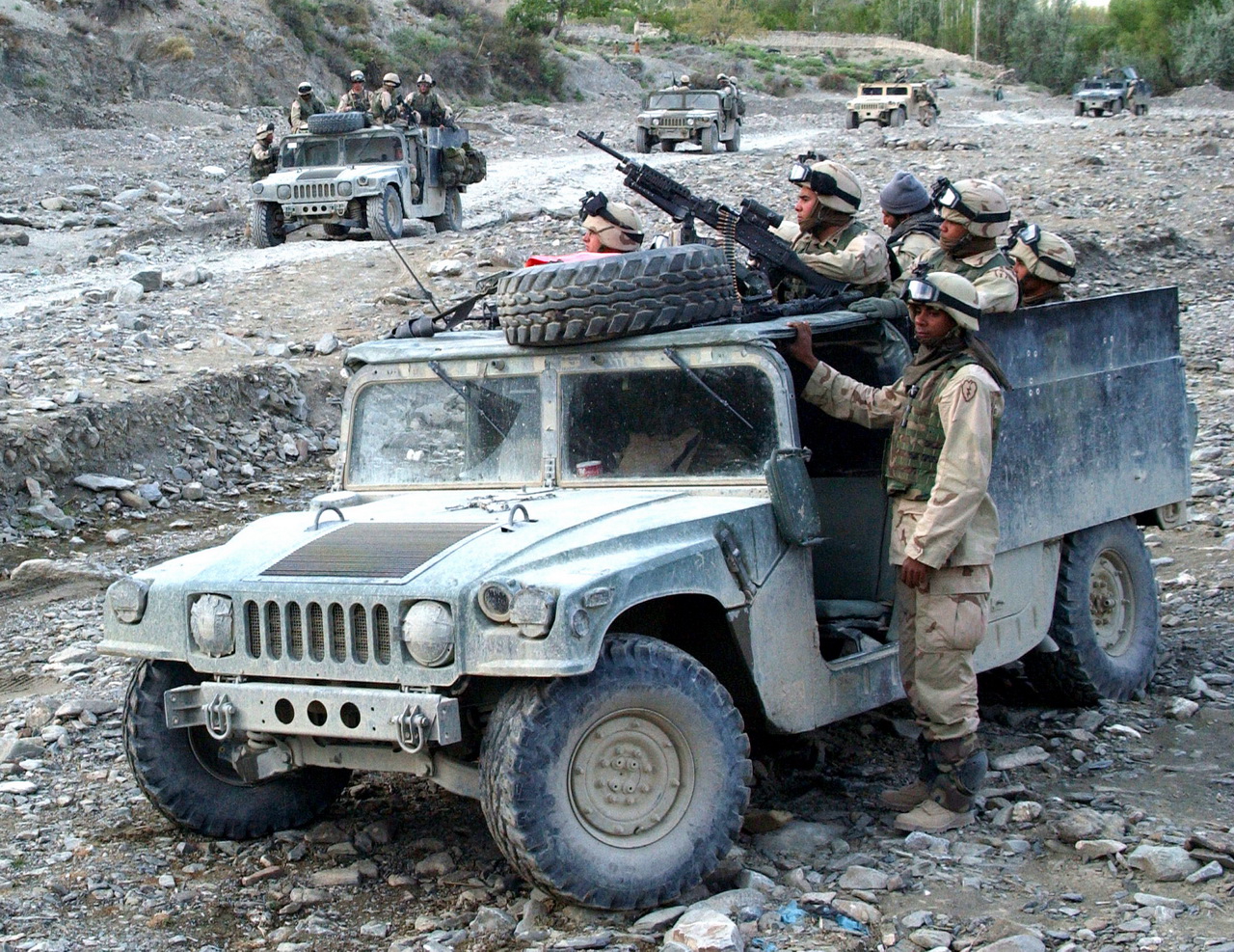 9SFG(A) Gun Truck HMMWV