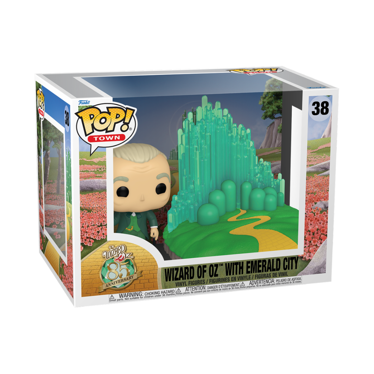 ID9 Wizard Of Oz Pop Town Emerald City & Wizard