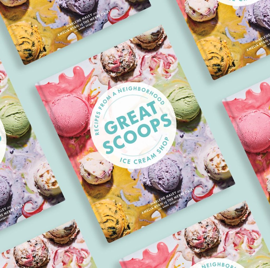 Cover Reveal "Great Scoops Recipes from a Neighborhood Ice Cream Shop" • Figure 1 Publishing