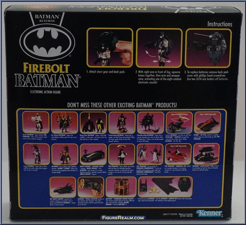 Batman (Fire Bolt) Batman Returns Deluxe Electronic Figures