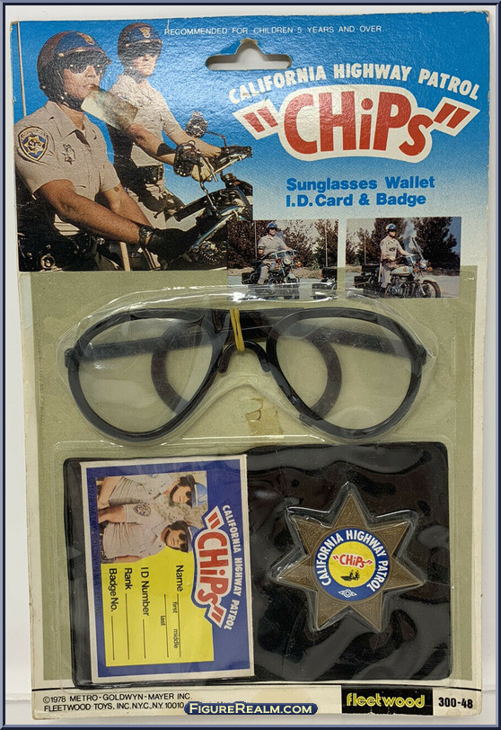 Accessory Pack CHiPs Role Play Fleetwood Action Figure