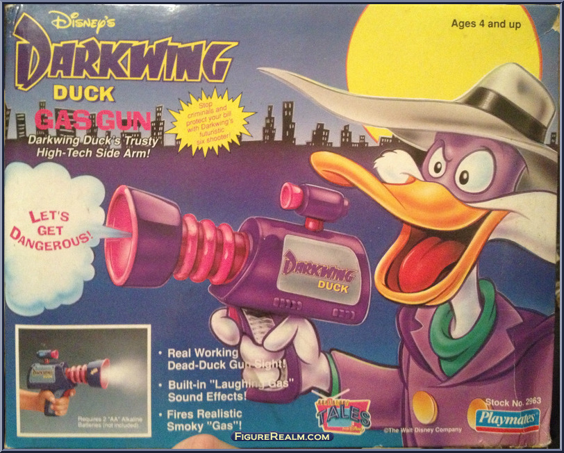 Gas Gun Darkwing Duck Role Playing Playmates Action Figure