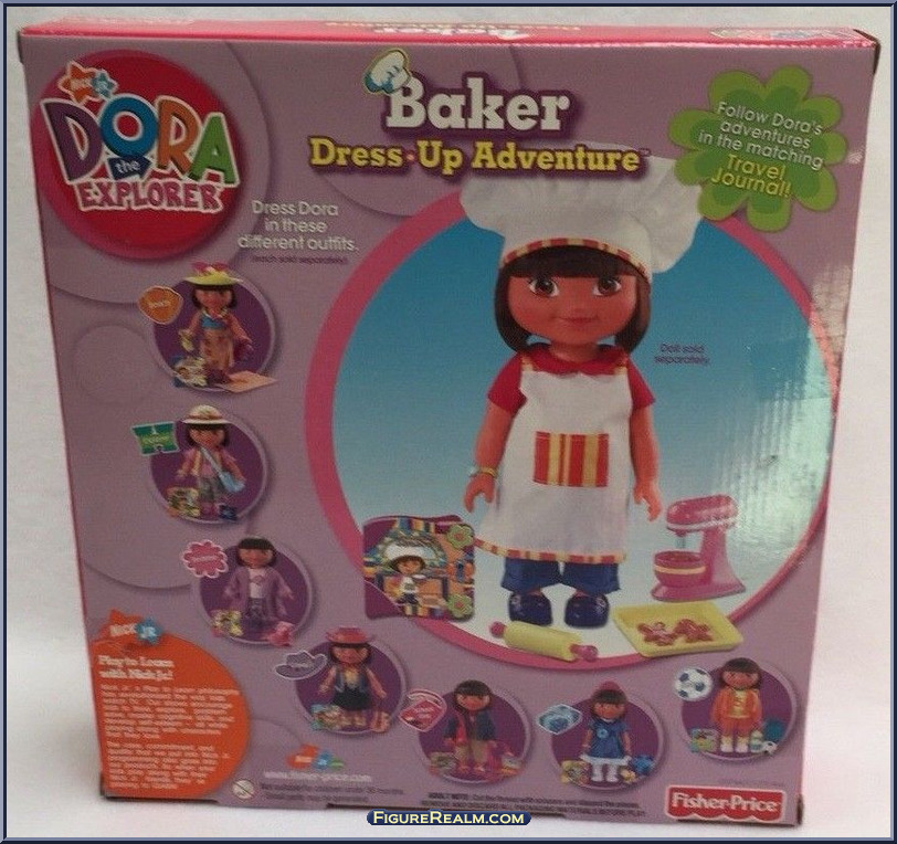 Baker Dora the Explorer DressUp Adventure FisherPrice Action Figure