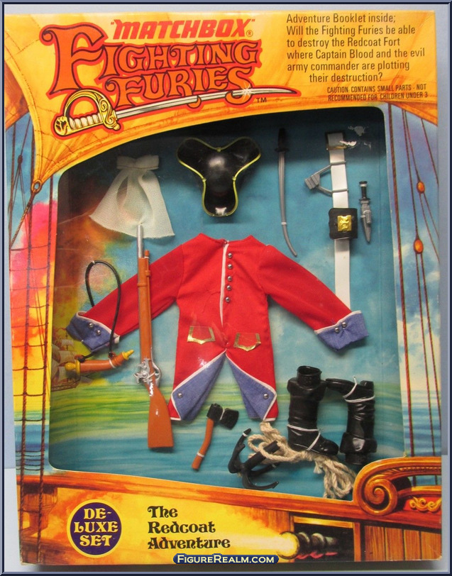 Redcoat Adventure Fighting Furies Action Packs Matchbox Action Figure