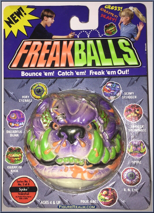 Spike Freakballs Basic Series Big Time Toys Action Figure