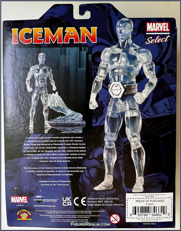Iceman Marvel Select Basic Series Diamond Select Action Figure