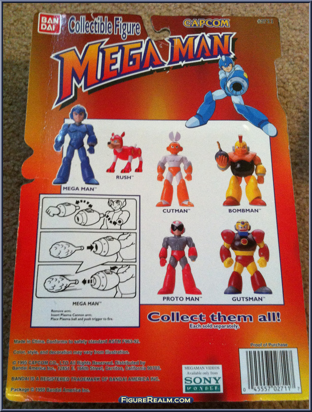 Mega Man MegaMan Basic Series Bandai Action Figure