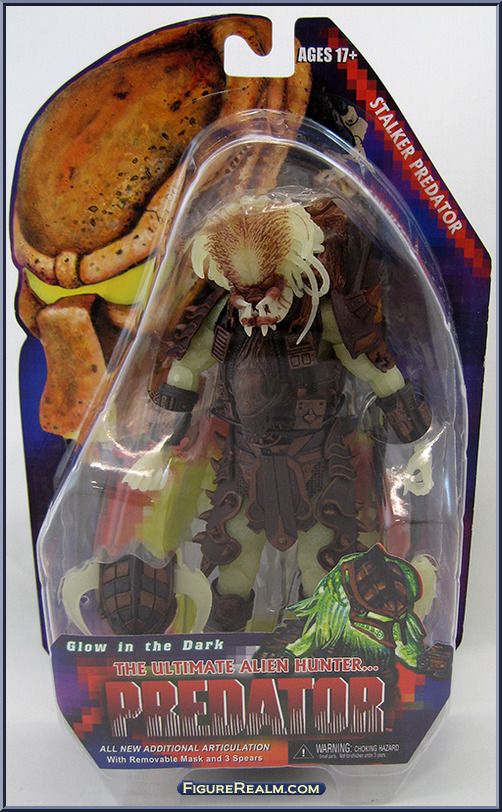 Stalker Predator (Glow in the Dark) Predators Series 16 Kenner