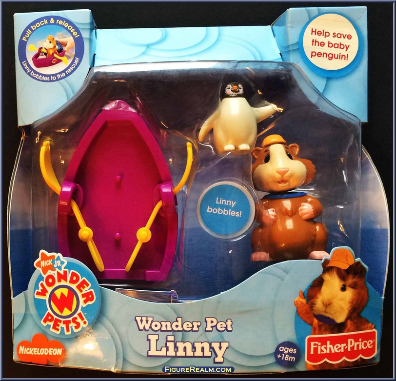 Linny Wonder Pets Pull Backs FisherPrice Action Figure