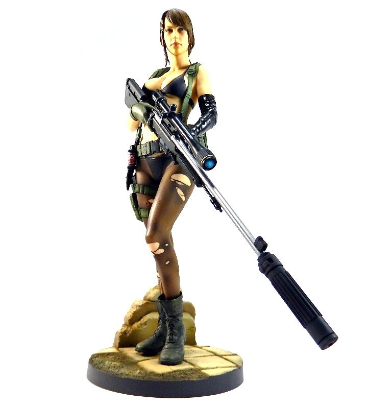 REVIEW Gecco Metal Gear Solid V The Phantom Pain 16 QUIET Statue