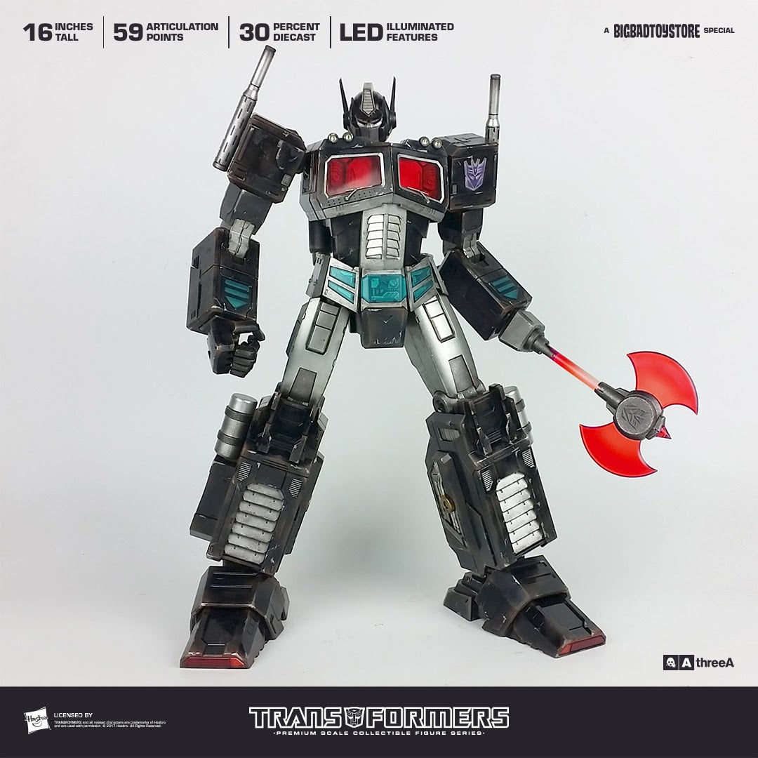 BBTS Exclusive 3A Transformers G1 Nemesis Prime