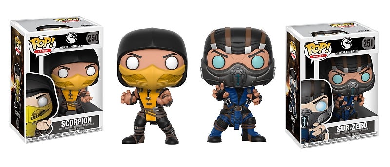 Finish Him! Funko Presents MORTAL KOMBAT Pop! Vinyl Figures