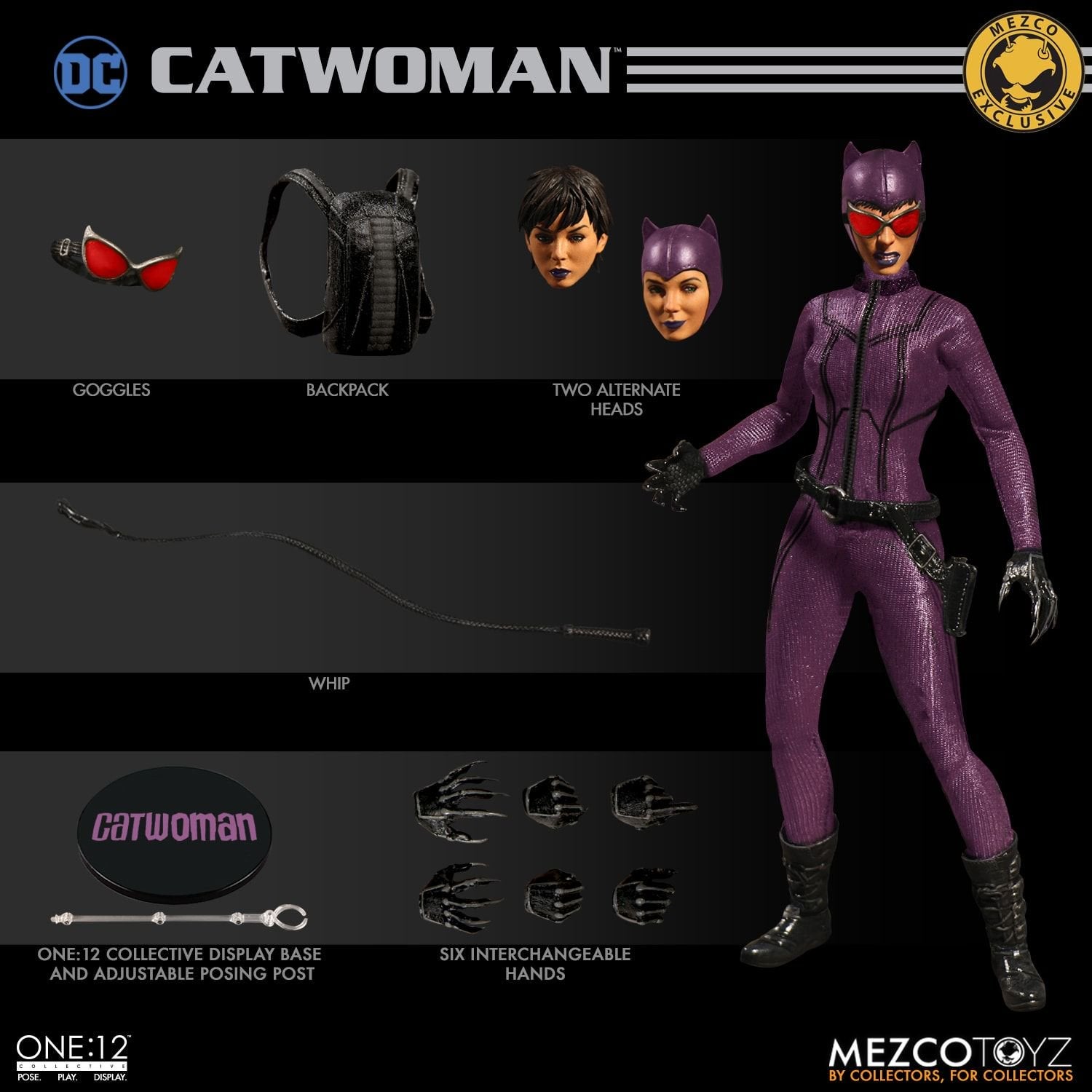 DC Comics One12 Collective Catwoman Purple Suit Variant