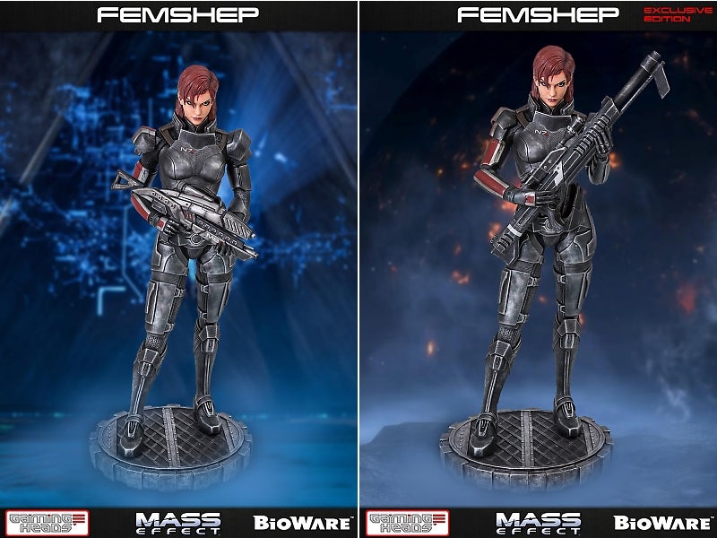 Gaming Heads MASS EFFECT "Femshep" Statue