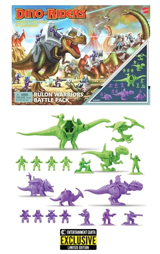 Exclusive DinoRiders Toys at Entertainment Earth