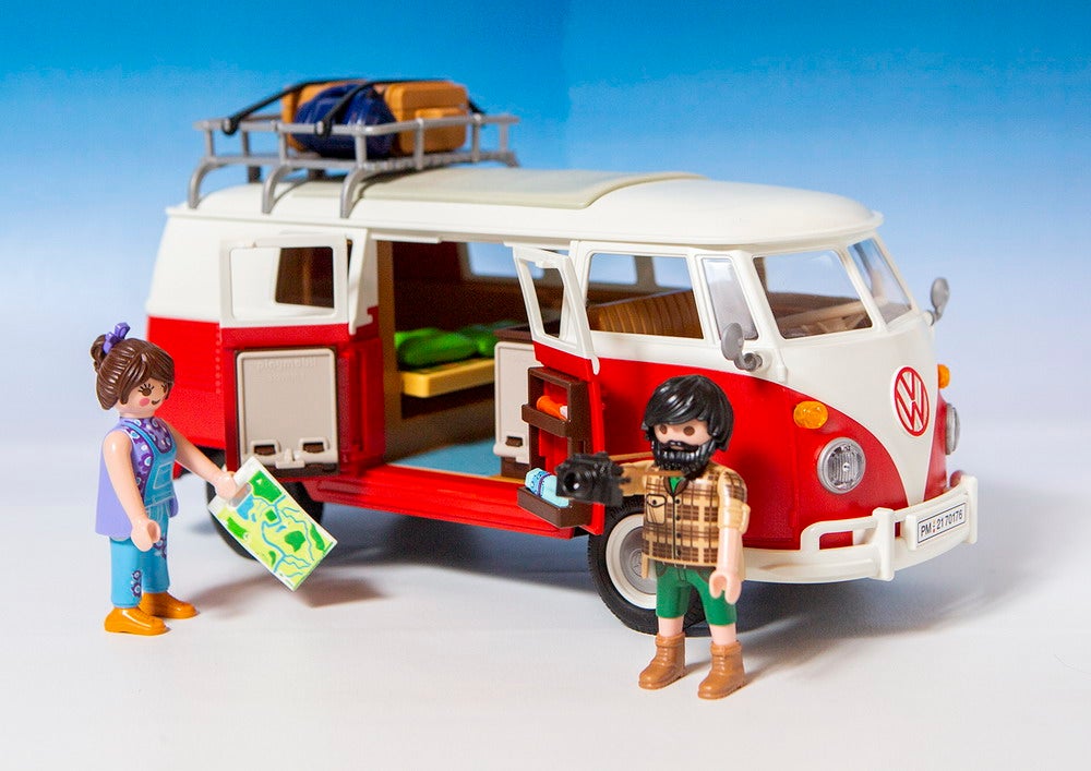 REVIEW Playmobil VW Fun Volkswagon Beetle (70177) and T1 Camper Bus