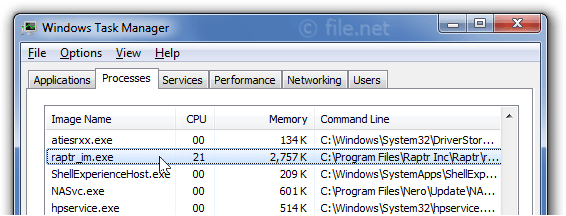 raptr_im.exe Windows process What is it?