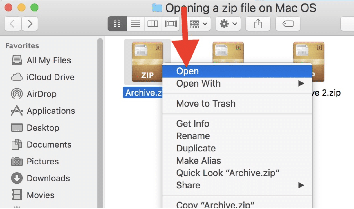 How to Unzip Files Mac, iPhone, Android, Windows