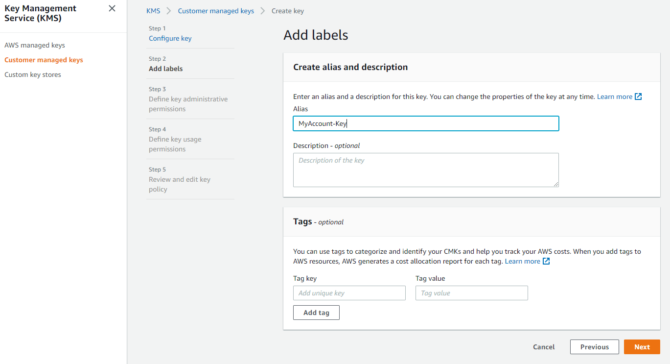 S3 Storage Encryption with AWS crossaccount KMS key FileCloud Docs