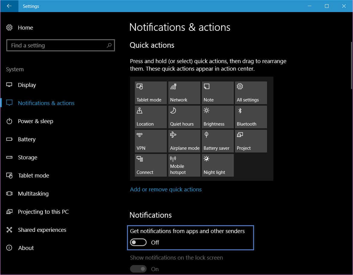 [Guide] Disable Action Center notifications in Windows 10 FileCluster