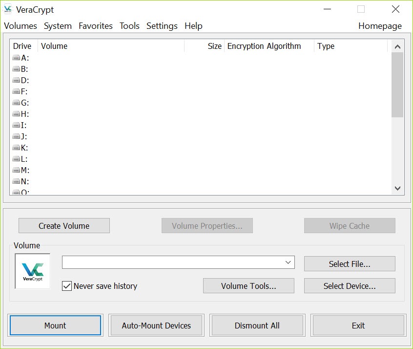 VeraCrypt 1.24 Update 7 Free Download for Windows 10, 8 and 7