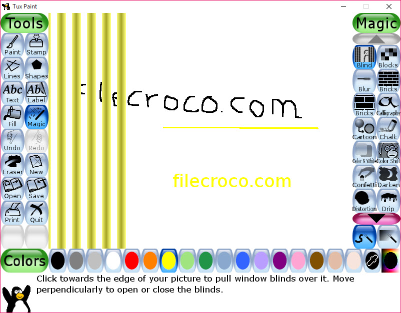 Top Info Tux Paint