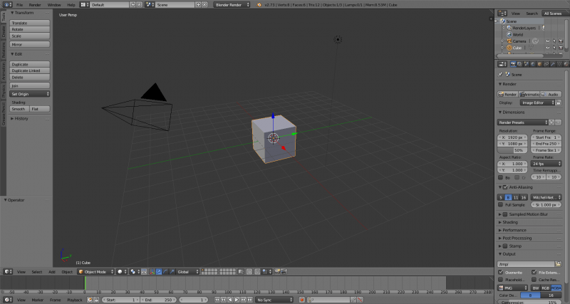 Blender 2.76 3D Modeling Software