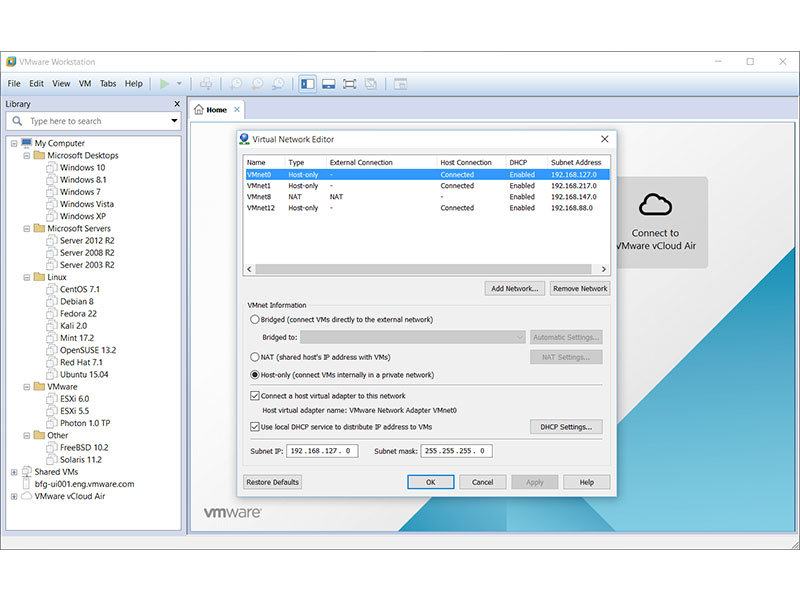 VMware Workstation Pro 16.1.2 Virtualization Software