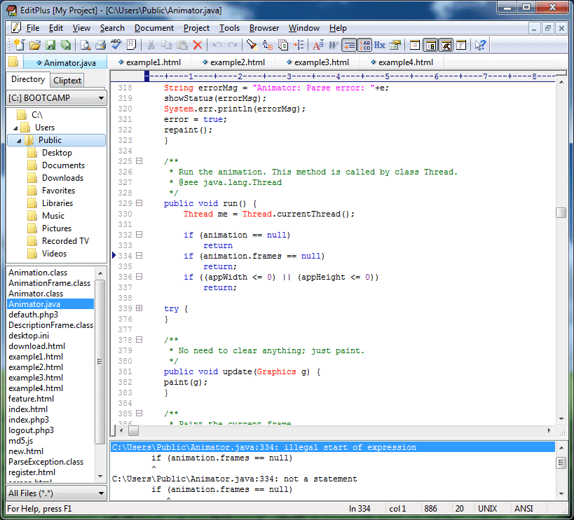 EditPlus 5.0 IDE Software