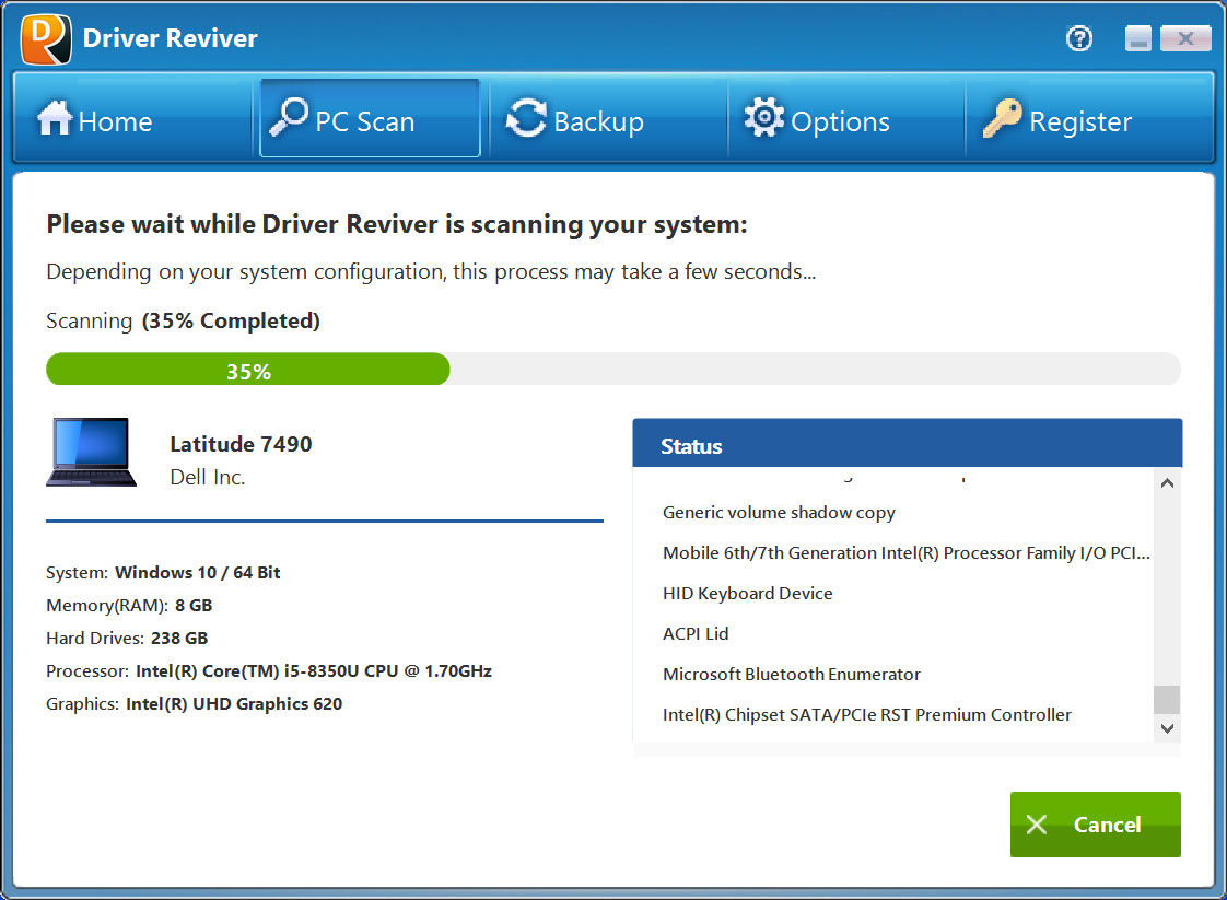 Driver Reviver Driver Update Software