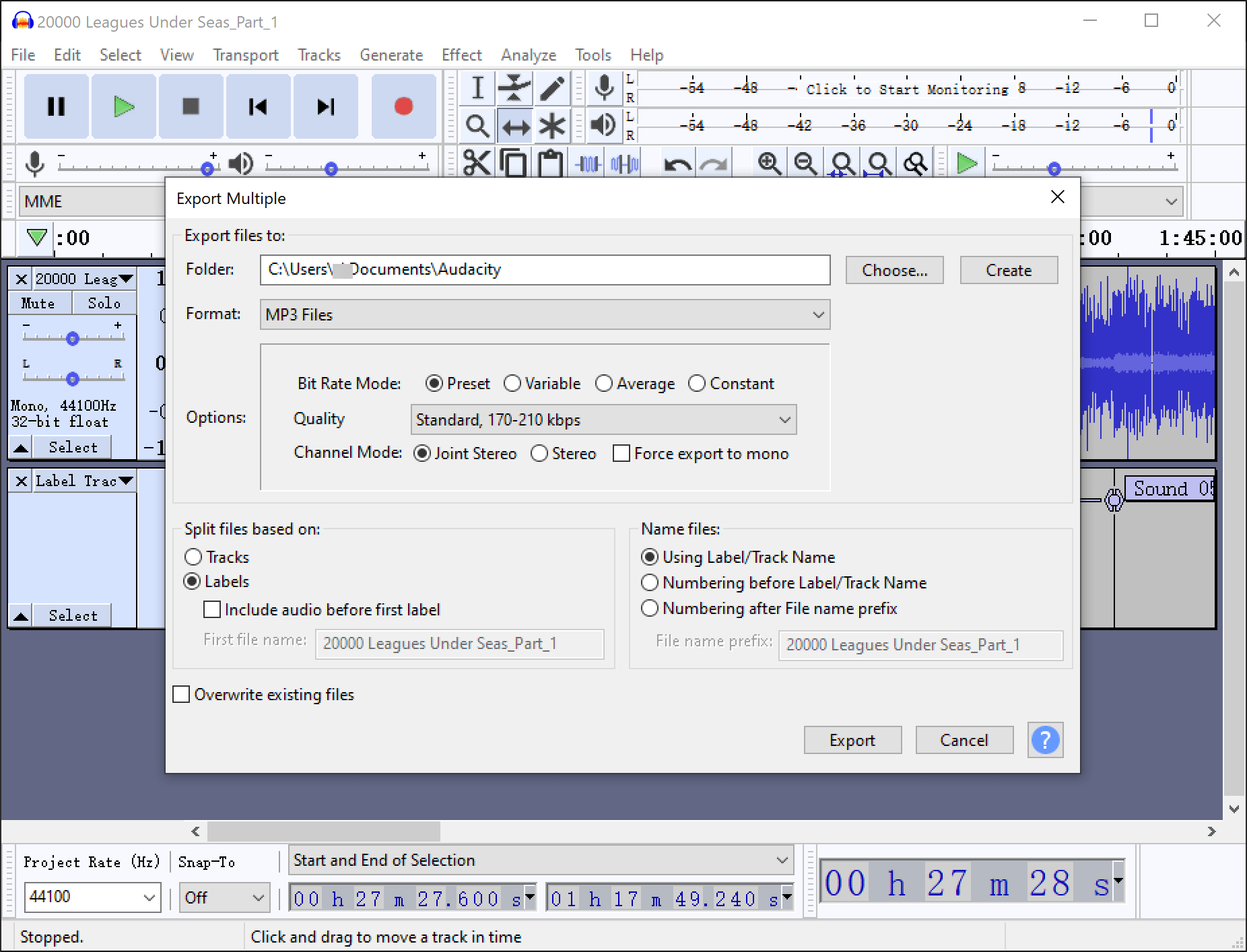 How to Split an Audiobook or Audible Book into Chapters Filelem