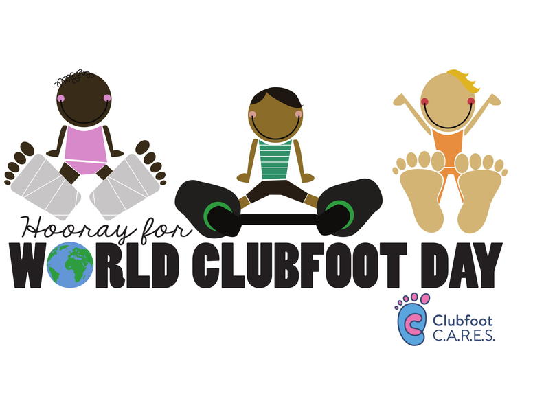 Hooray for World Clubfoot Day! Adult & Youth Shirts Custom Ink