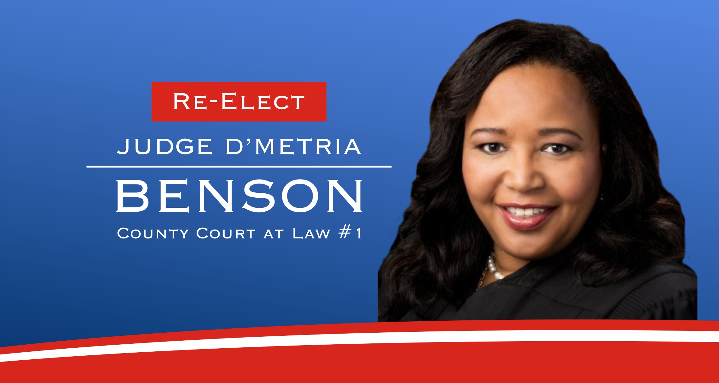 Donate to Judge D'Metria Benson Judge D'Metria Benson (Powered by