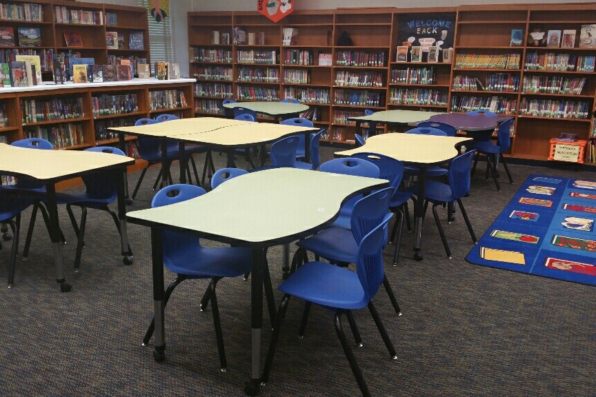 DeKalb School Facilities Livsey Elementary School Media Center