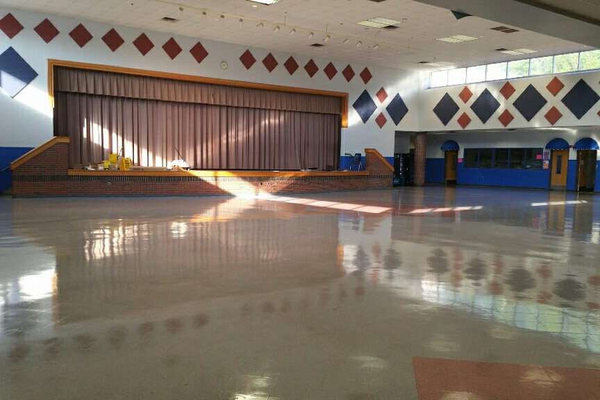 DeKalb School Facilities Stephenson Middle School Cafeteria