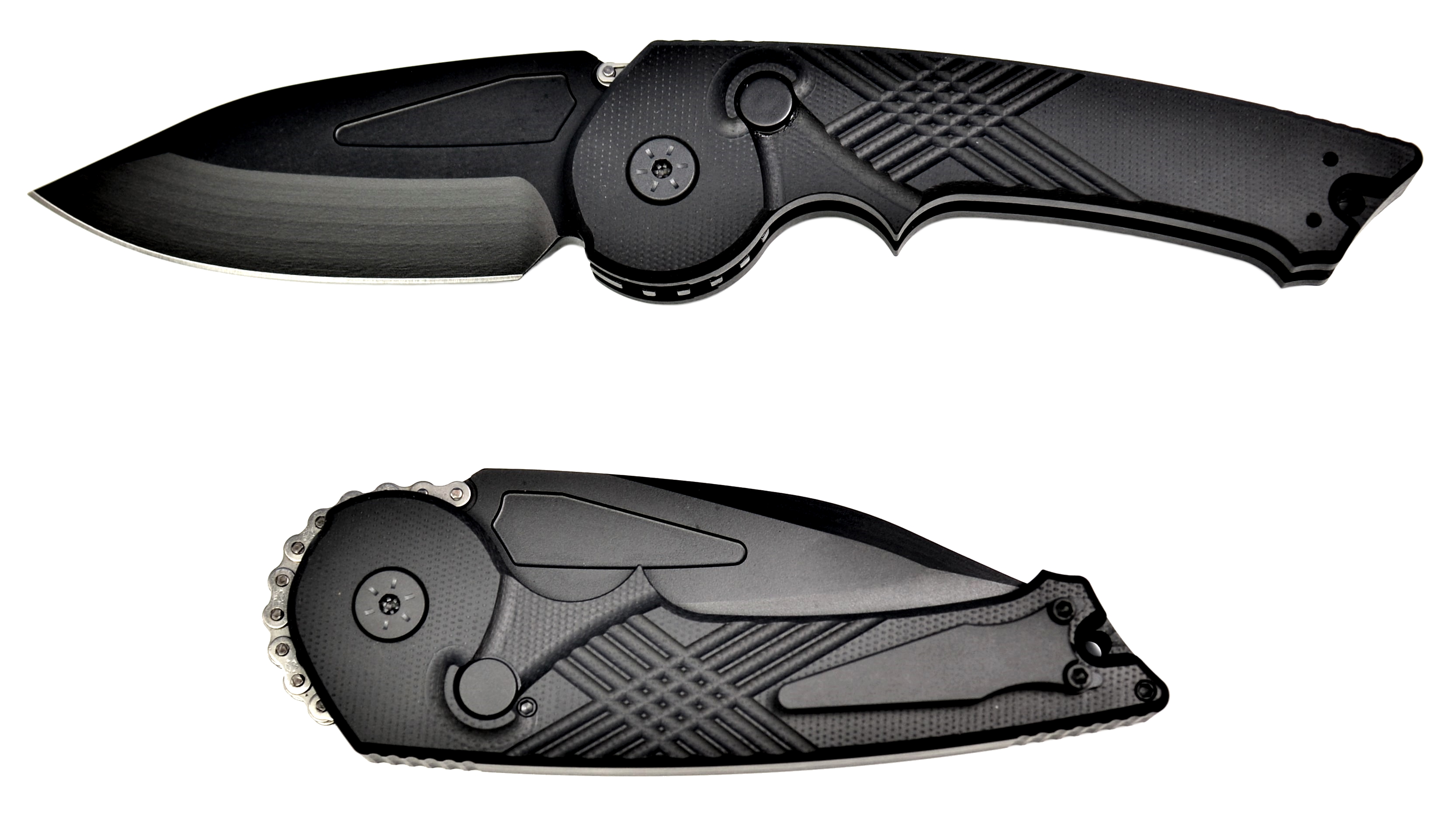 Rat Worx, Inc. Rat Worx MRX Ambi XFactor Chain Drive Knife G10 Handle