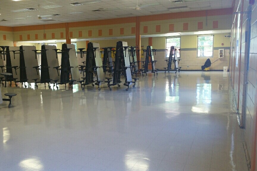 DeKalb School Facilities Vanderlyn Elementary School Cafeteria