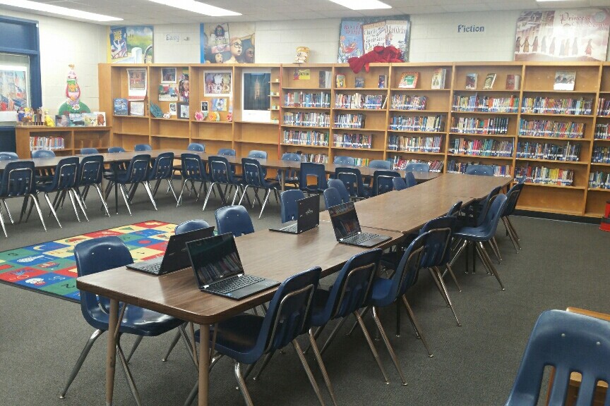 DeKalb School Facilities Briarlake Elementary School Media Center 1