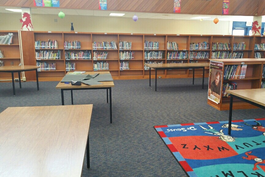 DeKalb School Facilities Stone Mill Elementary School Media Center